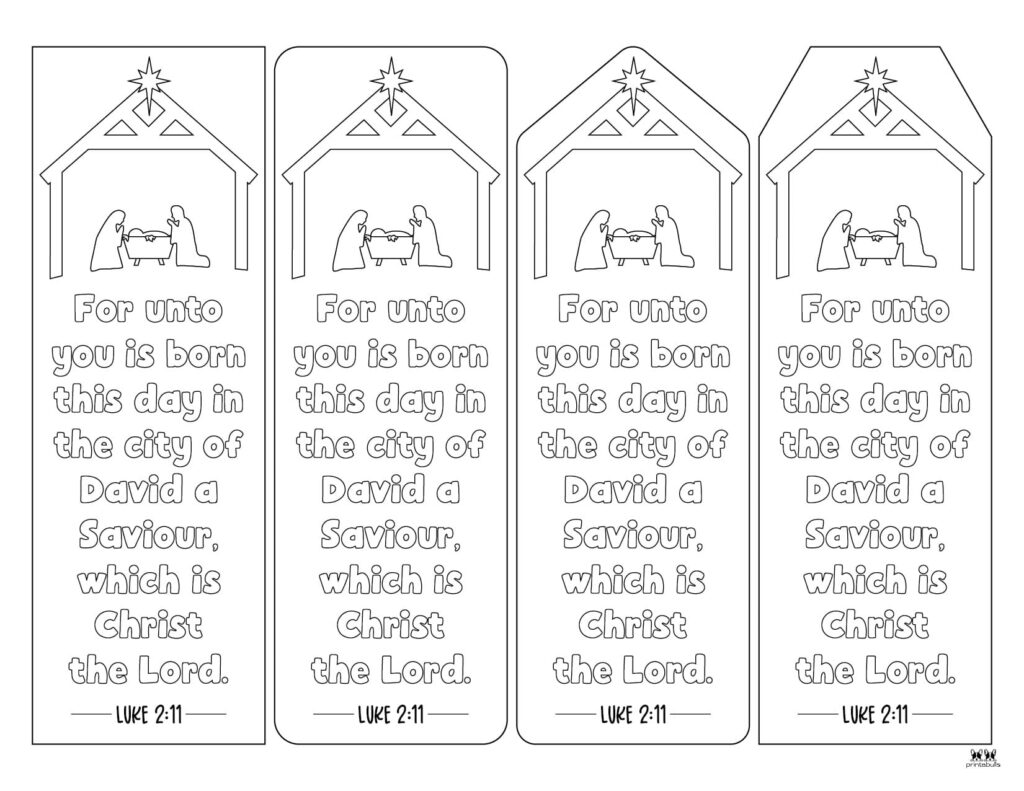 christmas bookmarks - 25 free bookmarks | printabulls
